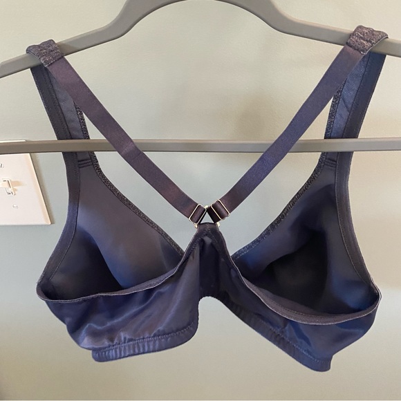 NWOT- Delimira Women's Front Closure Racerback Underwire Bra- SZ 36D - Picture 2 of 5